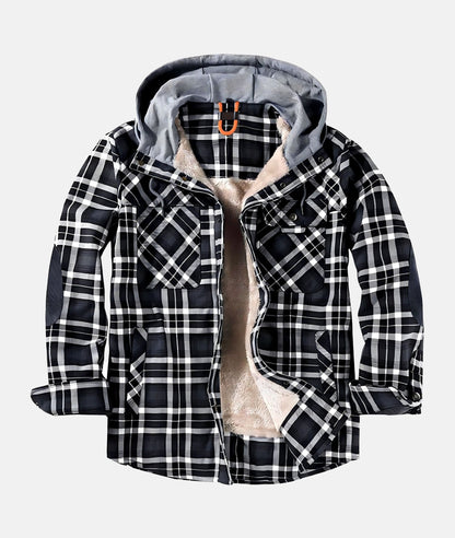 Frederik Flanelljacke mit Fleecefutter