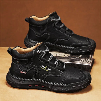 ThermoOrtho™ - Orthopädische Herrenschuhe aus Lede