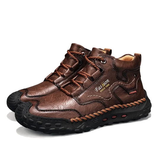 ThermoOrtho™ - Orthopädische Herrenschuhe aus Lede