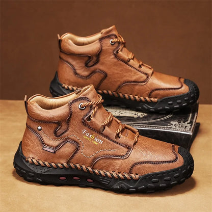 ThermoOrtho™ - Orthopädische Herrenschuhe aus Lede